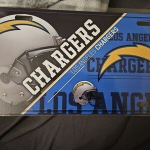 Los Angeles Chargers License Plate Frame